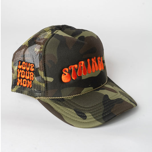 Stained Camo Trucker Hat